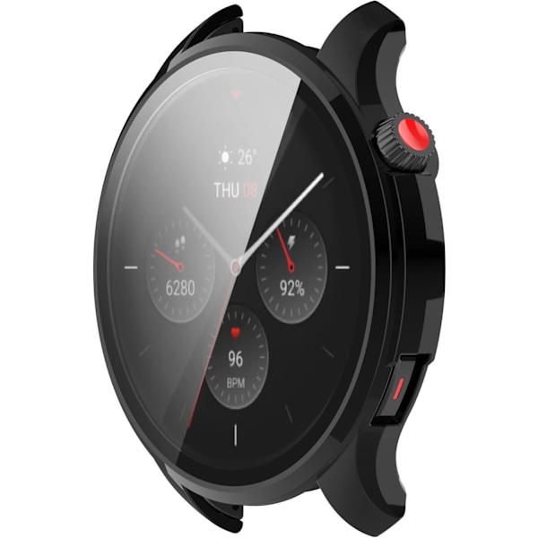 Näytönsuoja Yhteensopiva Amazfit GTR 4:n kanssa (Ei GTR3 Pro:lle) Kotelot Peittävät Naarmuuntumista Estävät Suojaavat Kellon Näytönsuojat Amazfit GTR:lle