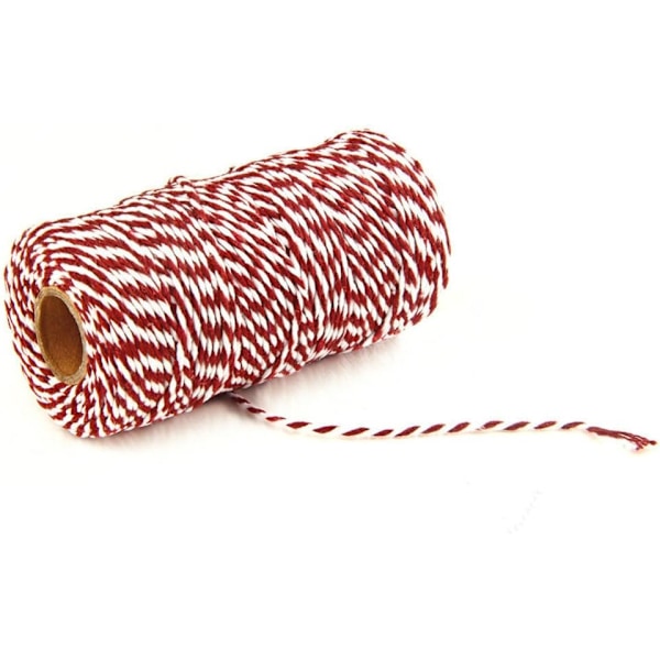 Bakers Twine,1 Roll 109 Yards Cotton Twine Packing String for Gift