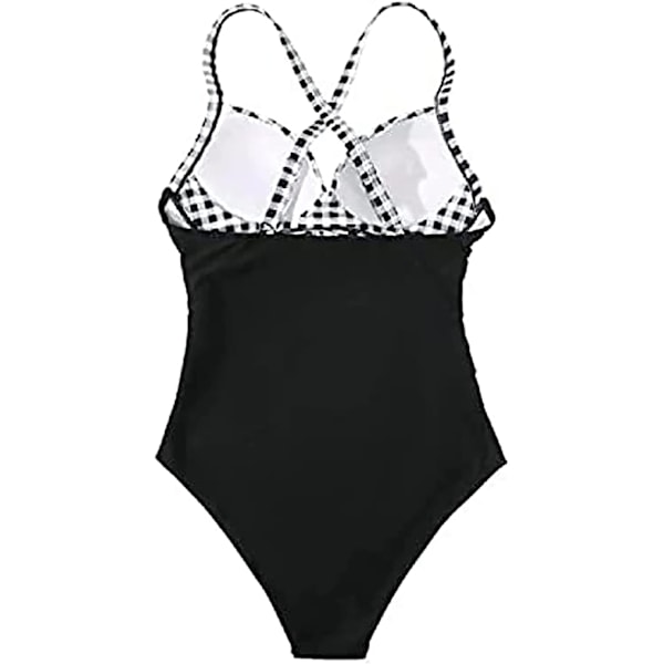 Dame Halterneck Push-up badedragt