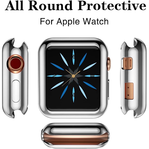 3-pack kompatibel med Apple Watch case 38 mm