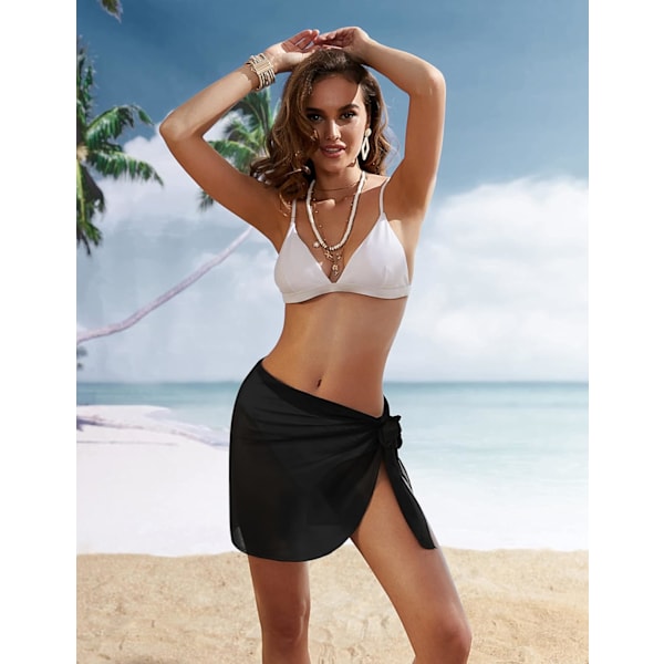 Korte saronger til damer Beach Wrap Sheer Bikini