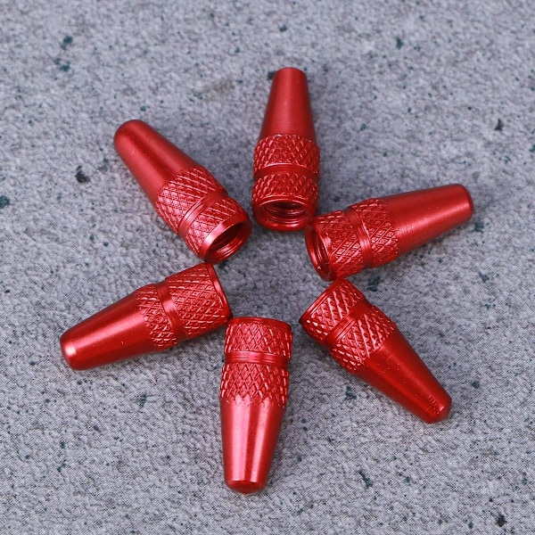 6 st aluminiumlegering franska cykelkepsar
