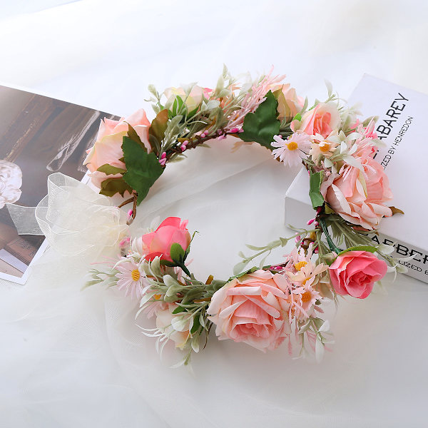 Simulert skogskrans, Rose Head Wreath, Seaside Vacation