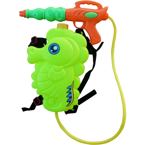 Vandpistol-n S32, børns legetøjssprøjtepistol Seorpferd rygsæk rygtank vandindsprøjtning Super-saker legetøjsriffel Pump-Gun S32 S32