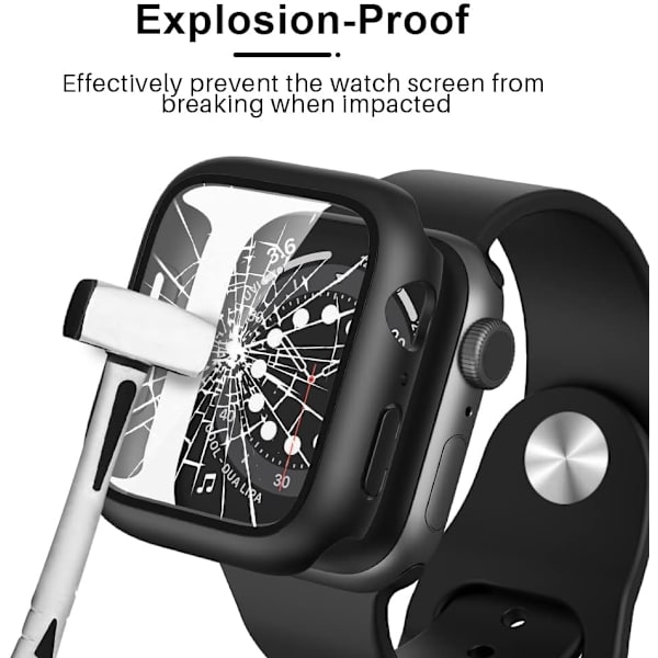 Vandtæt etui til Apple Watch SE/Series 6/5/4 40mm, [