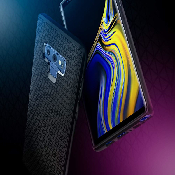 Liquid Air Designet til Galaxy Note 9 Cover (2018) - Mat Sort Mat Sort