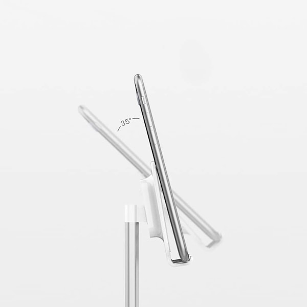 Mobiltelefonställ, Tabletthållare, Universellt Multi-Vinkel Aluminiumställ, Teleskopiskt Justerbart Ställ för 4,7-13 tums iPhone, Samsung, iPad, Kindle