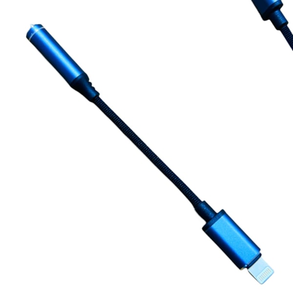 Hörlursadapter lightning till 3,5 mm ljuddatakabel lämplig för iPhone
