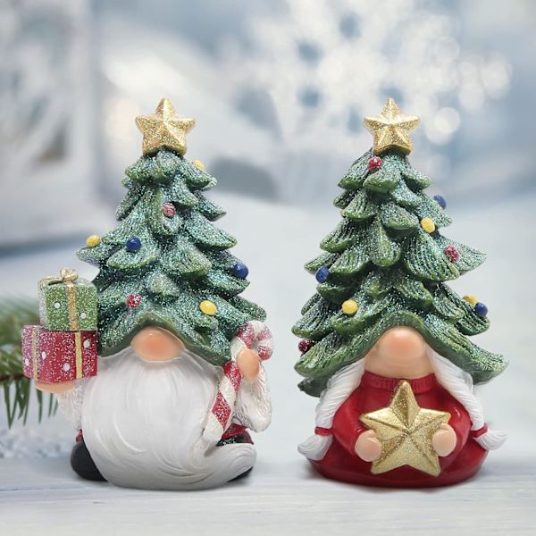 Jultomtar Dekorationer Inomhus Julgran Tomtar Figurer Bord