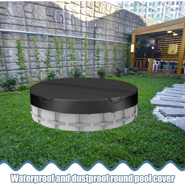 Pool Covers til Overjordiske Pools, Runde Solvarme Pool Covers til Overjordiske Pools - Pool Presenning, Spa Cover, Pool Tilbehør, Øger Stabilitet