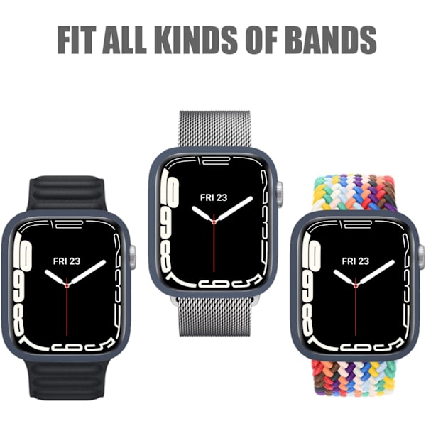 Kotelo yhteensopiva Apple Watch SE Series 6/5/4 44MM:n kanssa, Suojatarvikkeet iWatch 44 MM:lle (Sininen) Sininen 44mm
