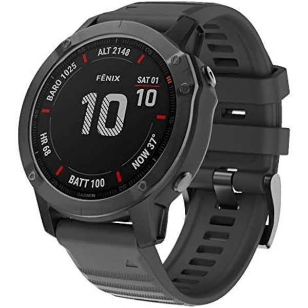 Klokkearmbånd for Garmin Fenix - 22mm Rem for Fenix-serien og Forerunner-klokker