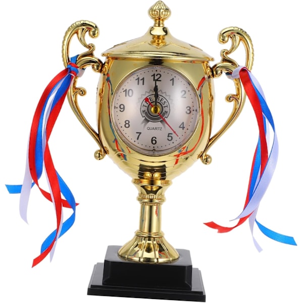 1 st barnpokal - stil klocka bordsklocka unik klocka skrivbordsalarmklocka blandad färg blandad färg