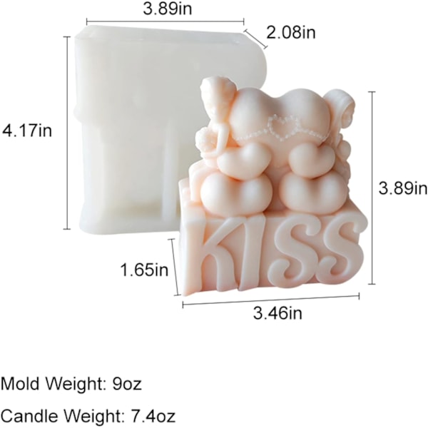 Bryllupsindretning Molds, DIY Craft Form
