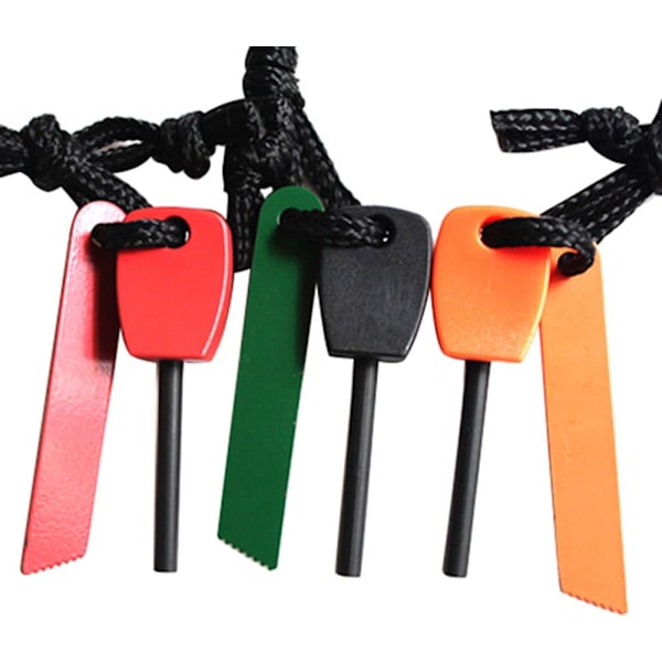 Eldstarter Stål Flint & Striker Överlevnadsverktyg Kit - 3-pack