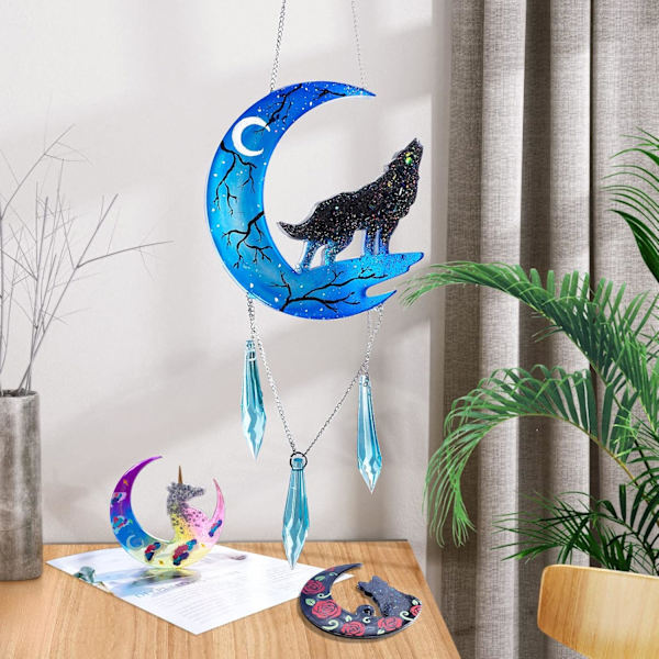 Hartsformar - Crescent Moon Epoxiformar