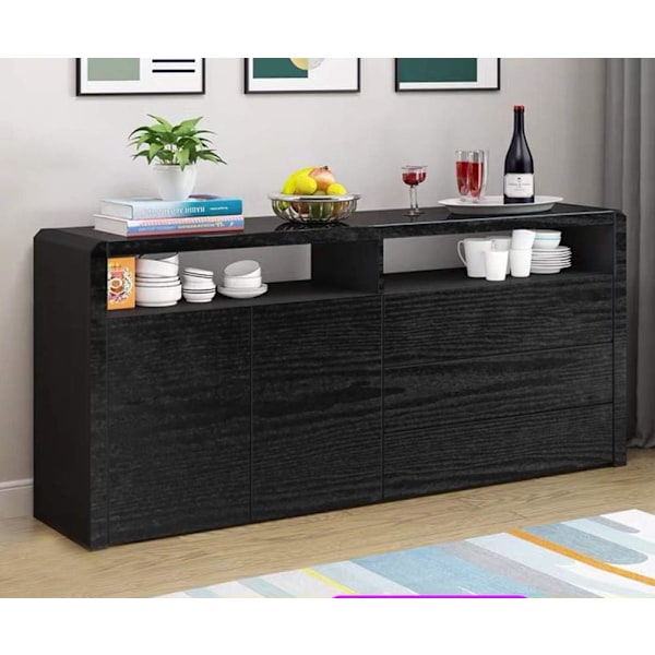 Matt svart kontaktpapir - Peel and Stick Tapet