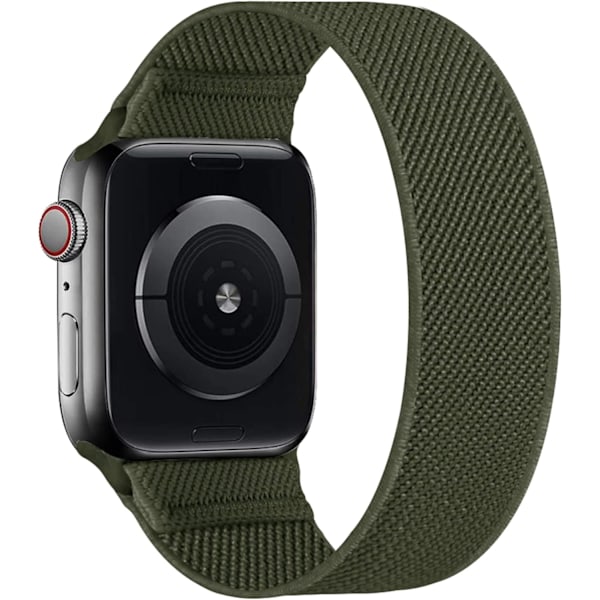 Stretchiga nylon solo-band som är kompatibla med Apple Watch