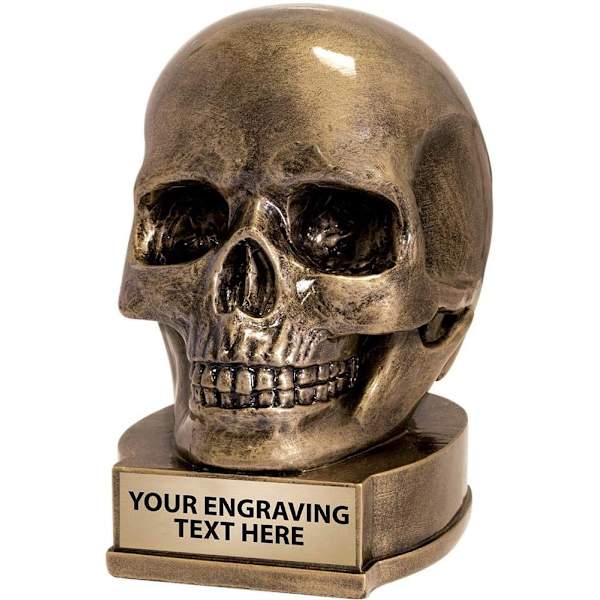 6 1/4\" Halloween-troféer, lyser i mørket Halloween-græskar-trofé Prime