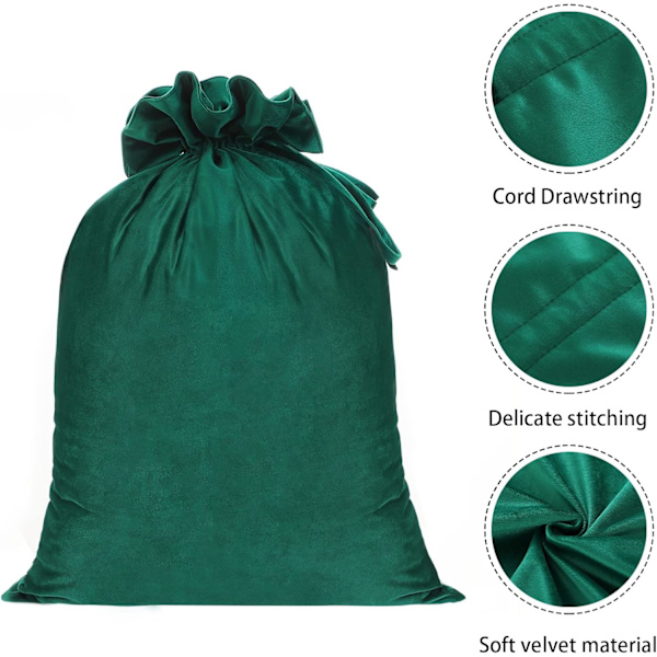 Tomtens julesammetpose