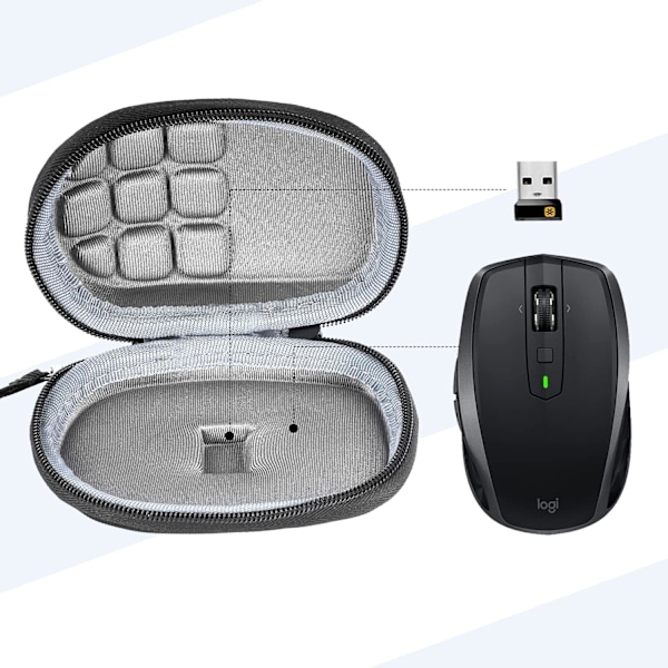 Hårdt etui til Logitech Mx Anywhere 3 Anywhere 2S Anywhere 2