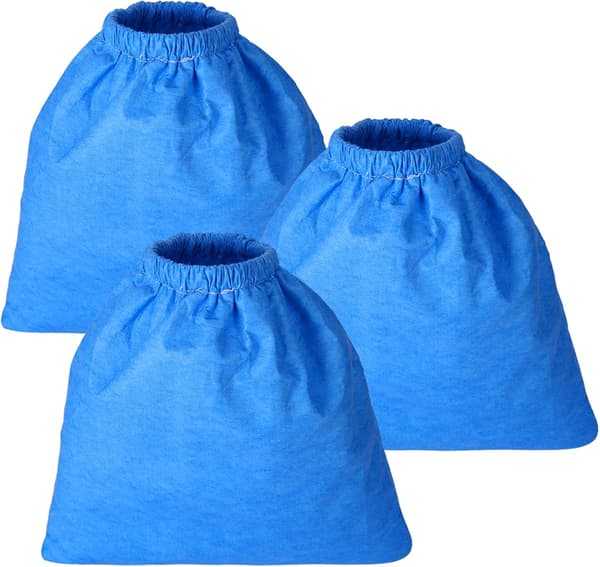 3 stk. stofposefilter til Armor All AA256 AA255 2,5 gallon Shop VAC Microlined