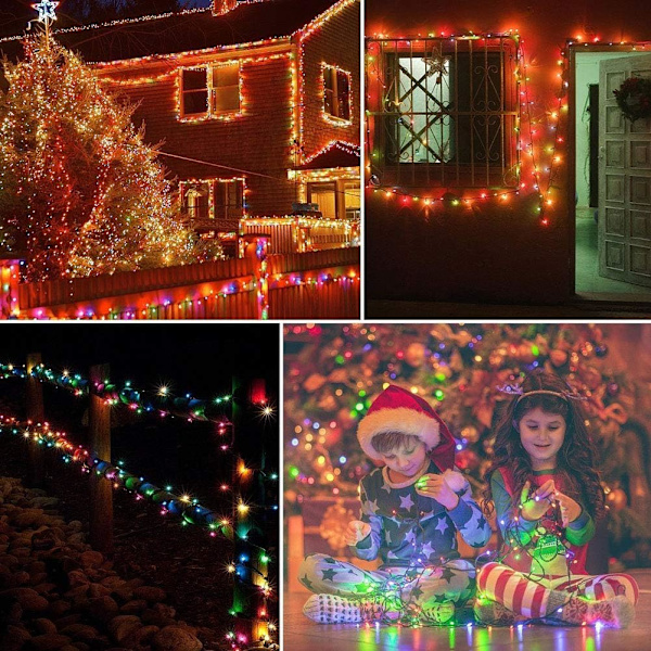 Påskdekorationer, påskljus 66 FT 200 LED med minneslägen Controller, påskdekorationsljus för inomhus utomhus trädgårdsträdgårdsfest uteplats