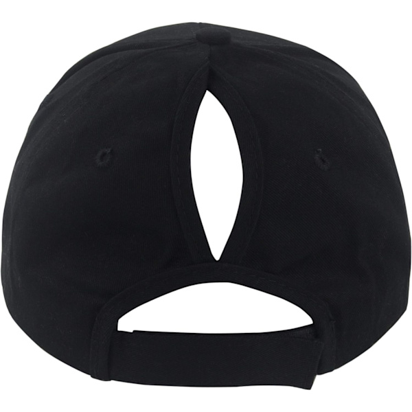 Dame Ponytail Baseball Cap Messy Høj Knold Justerbar Plain Trucker Dad Hat