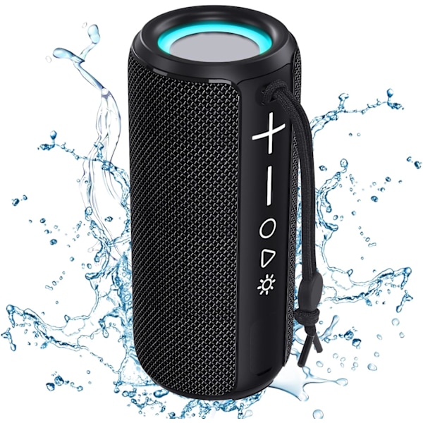 Bluetooth-högtalare, bärbar trådlös högtalare, vattentät