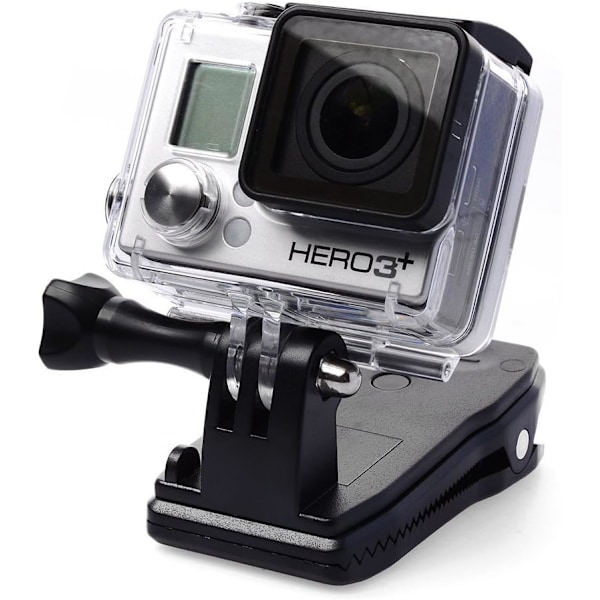 Ryggsäckshatt Rec-Mounts Clip Snabbklämma Fäste - 360 Graders Rotationsfäste för Actionkameror