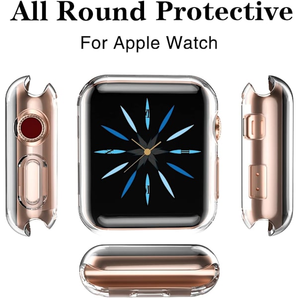for Apple Watch Case 44mm Series 4 Series 5 med