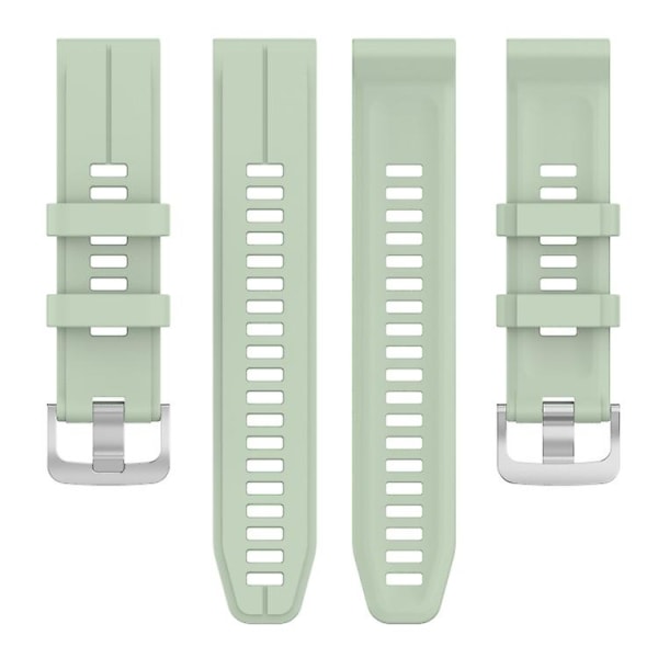 Til Garmin Descent G1 / Forerunner 745/945/935 / Approach S62 Ensfarvet Silikonurrem XNZ Mint Green