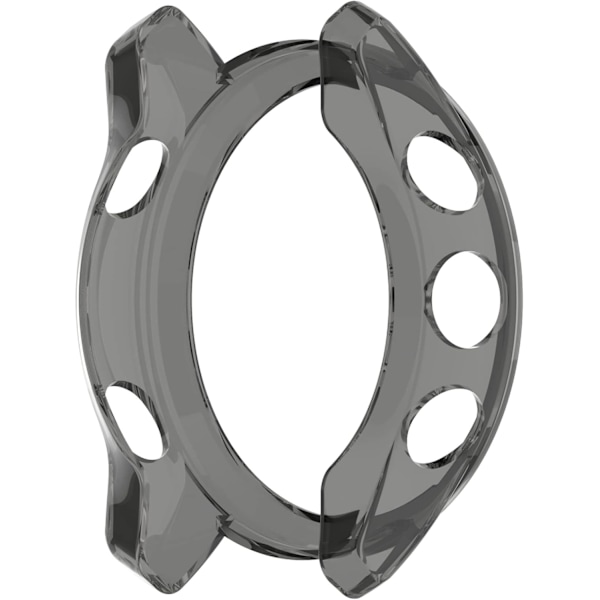 TPU-deksel Kompatibelt med Garmin Forerunner 945 LTE, Myk Anti-fall TPU Smartklokke for Kvinner Menn Beskyttelsesetui, Klokketilbehør (TPU Svart)