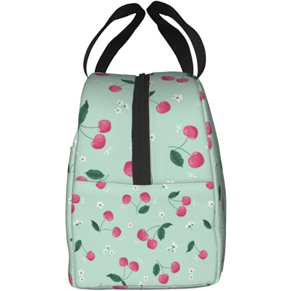 Frokostpose Cherry And Blossom - Isoleret Frokostkasse