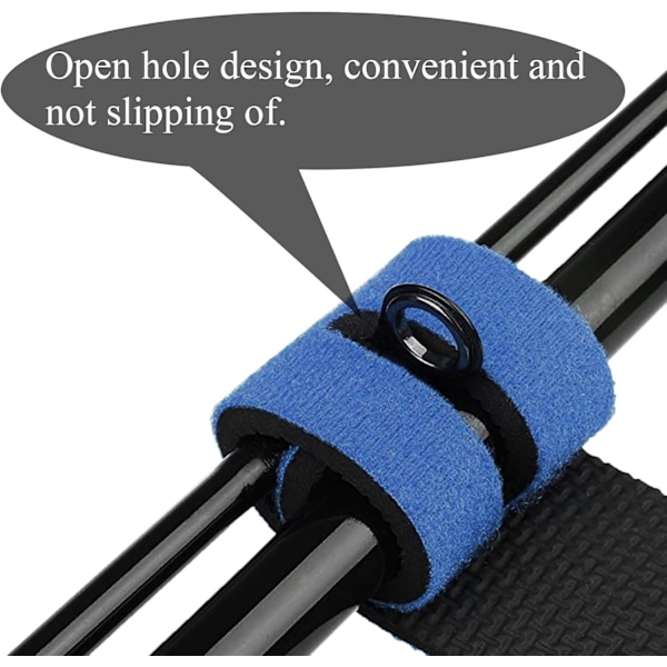 Fiskestangbånd (4 stk) - Magic Bait Strap-holder
