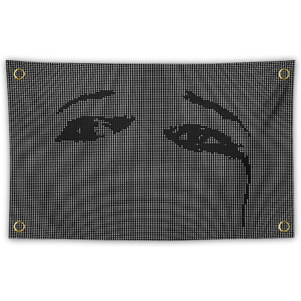 Ohms flagg Bannertapet for veggmontering i soverom (3x5 fot)