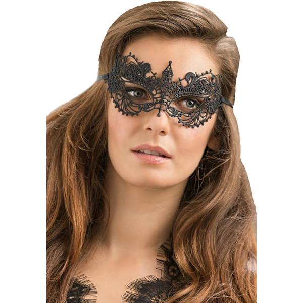 Lyxig sexig spetsögonmask balmaskerad maskeradboll mask för kostymfest