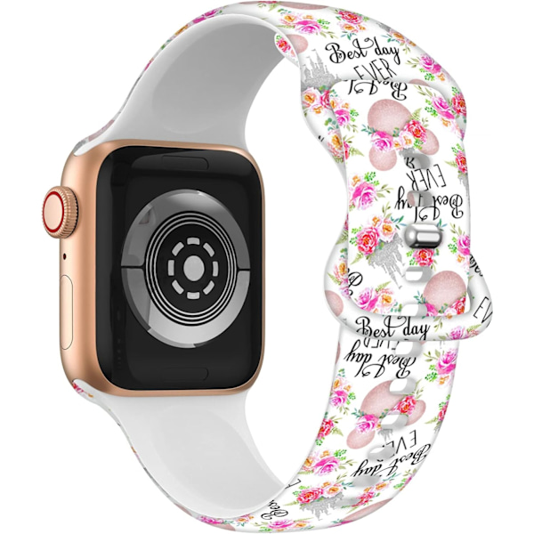 Tegneserieband for Apple Watch, Band for Apple Watch SE Series 8 7 6