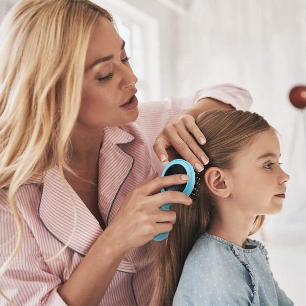 4 st Mini Rund Fällbar Kam, Fällbar Resespegel Hårborste
