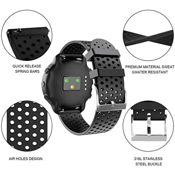 for Garmin Vivoactive 3 Band/Galaxy Watch 4 band/ Watch 3 41mm/Galaxy