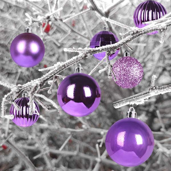 Julgranskulor Julgransprydnader - Osplitterbara Julgranskulor