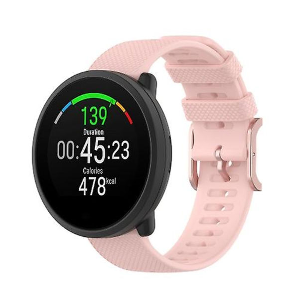 Til Polar Dot Tekstureret Silikone Urrem ZUQ Light Pink