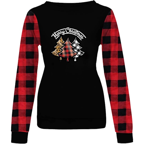 Jultröjor för kvinnor 2023 Höstmode Raglan Långärmad Pullover