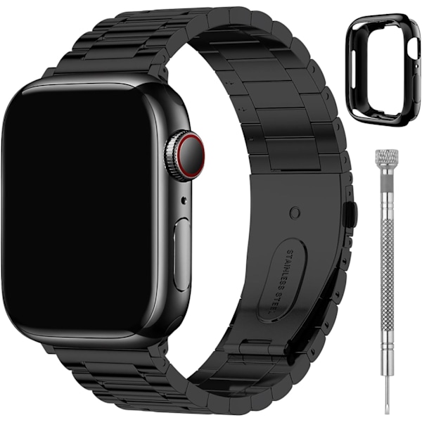 Kompatibel med Apple Watch Band 49mm 45mm 44mm 42mm för män,