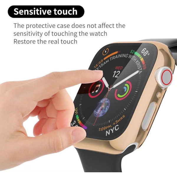 2-pack fodral kompatibelt med Apple Watch 41 mm