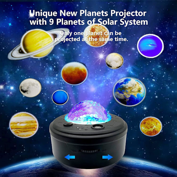Stjernelys-projektor for soverom, Galaxy Light-projektor
