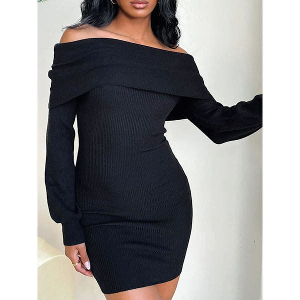 Gotisk axelbandslös miniklänning - Estetisk randig bodycon