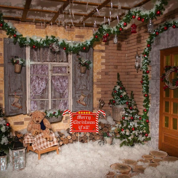 Juledekoration Julskylt til haven