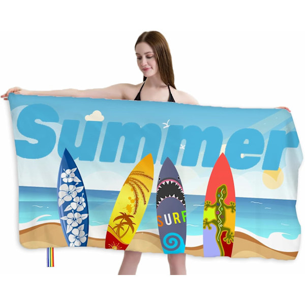 Adult Oversized Quick Dry Beach Towel Women Sand Free Sunmer Beach