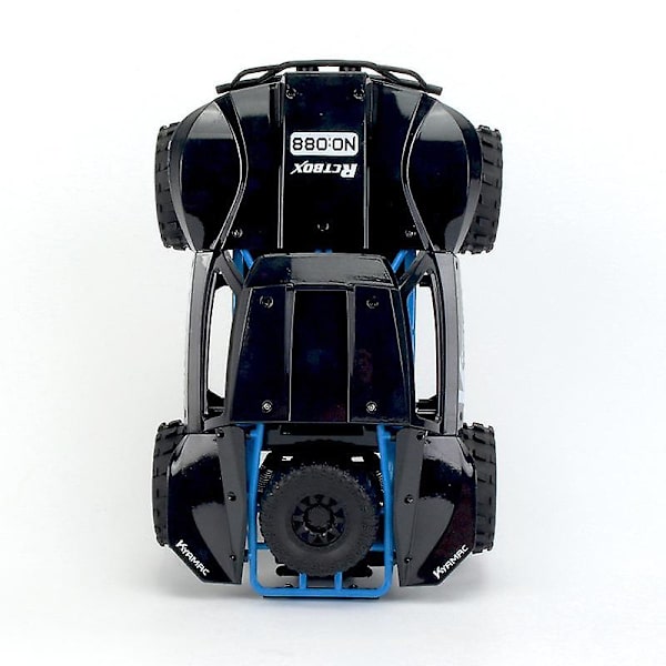 KYAMRC KY-1818A 1:18 2.4G Ökenklättring RC Bil Barnleksak Simulering Off-road Fjärrkontrollbil Black
